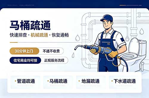 玉林马桶疏通