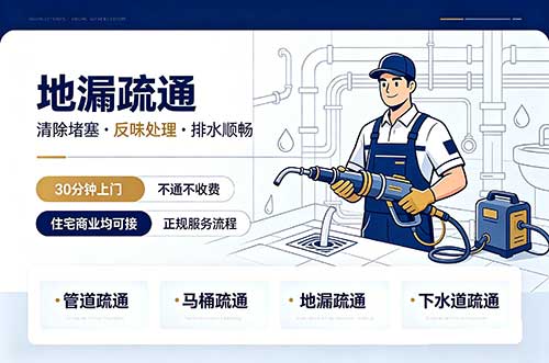 玉林地漏疏通