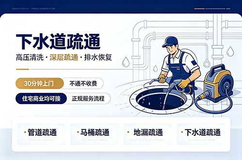 玉林下水道疏通